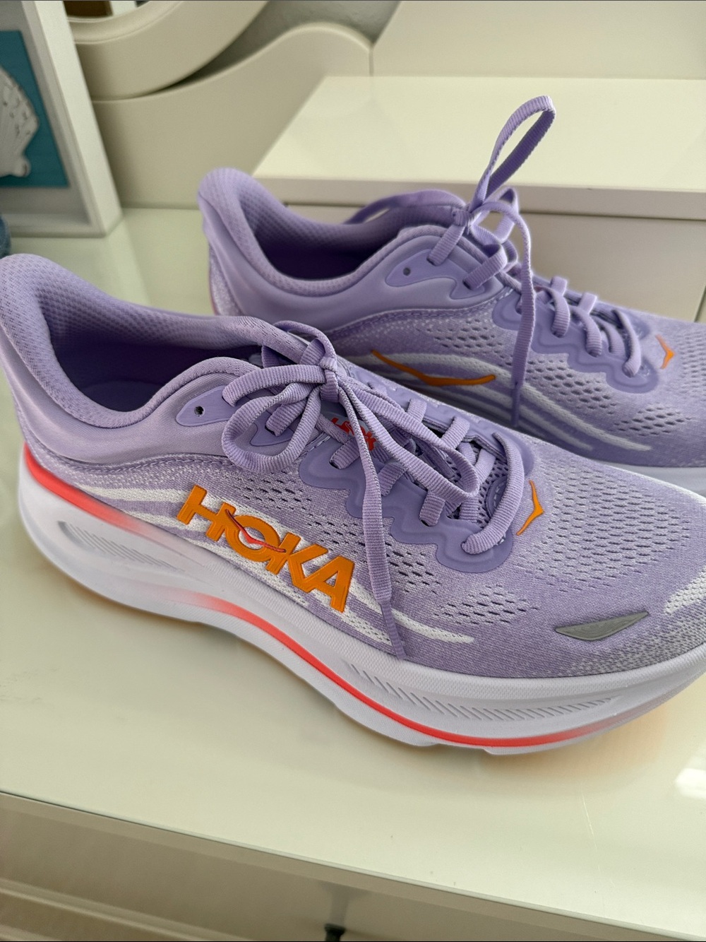 💗Hoka Lavender Bondi 9💗